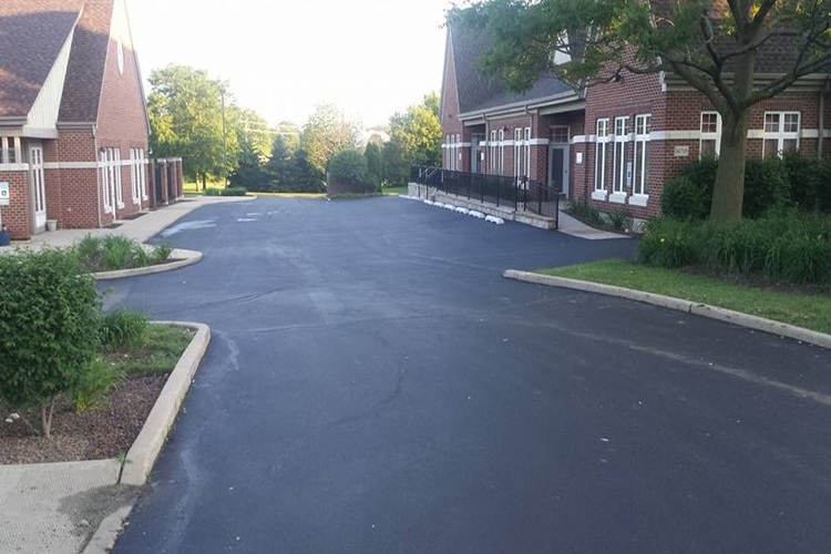 Professional Sealcoating, Line Striping, Crack Filling & Hot Patching in Montgomery Illinois